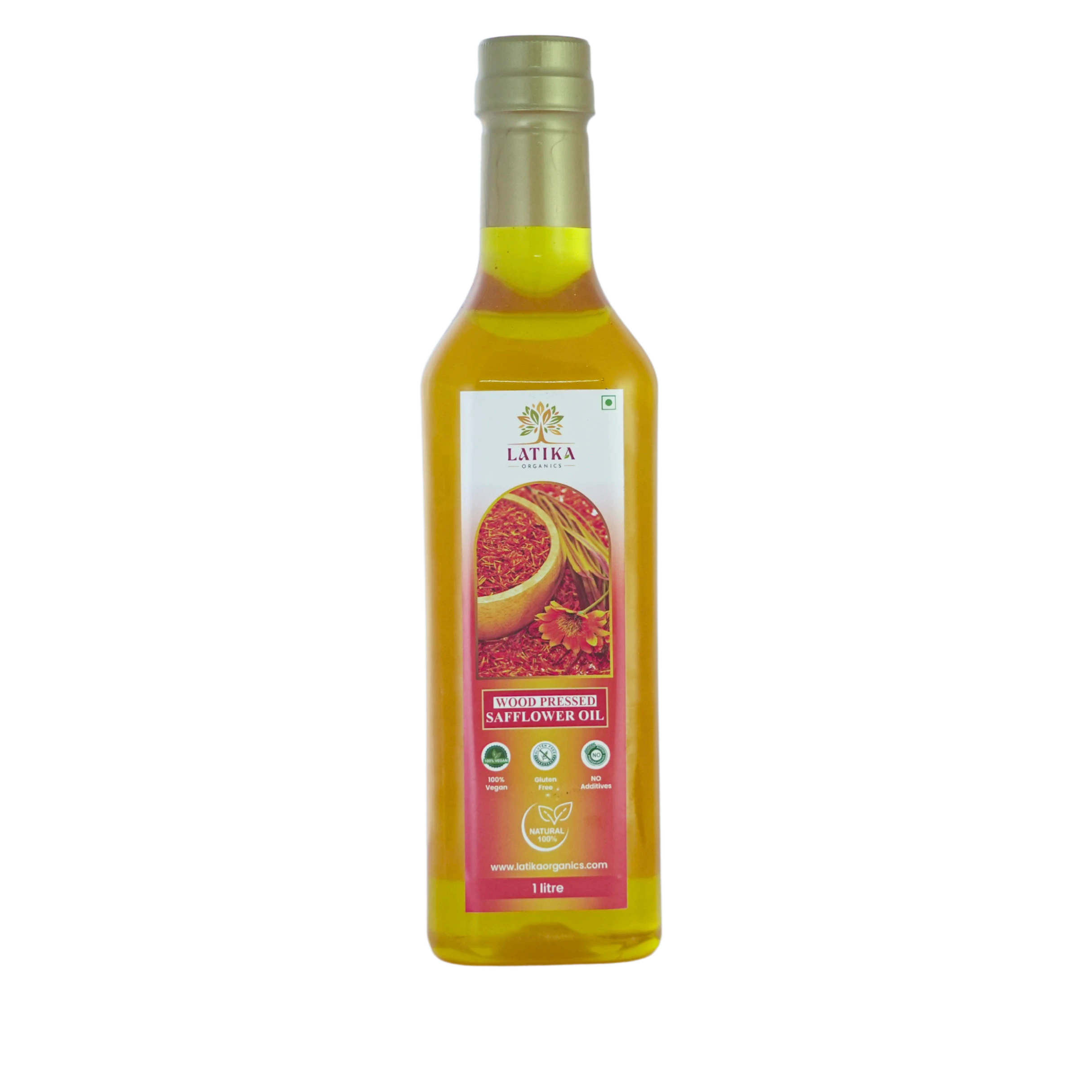 Wood-Pressed Safflower Oil