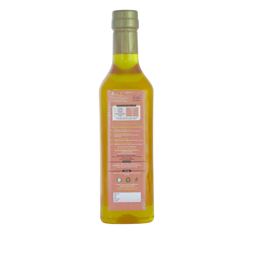 Wood-Pressed Safflower Oil - Image 3