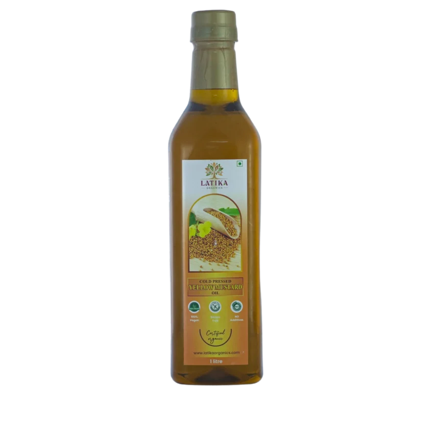 Wood-Pressed  Yellow Mustard Oil