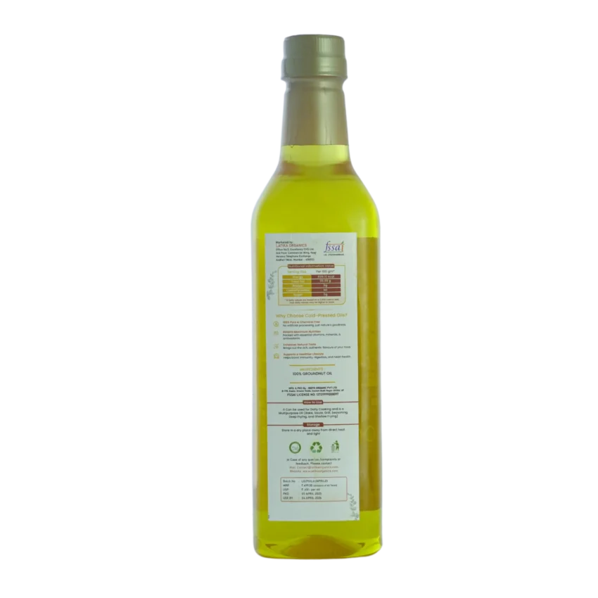 Cold-Pressed Groundnut Oil - Image 3